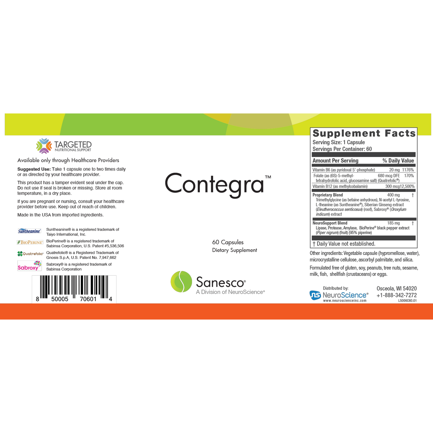 Contegra 60 capsules