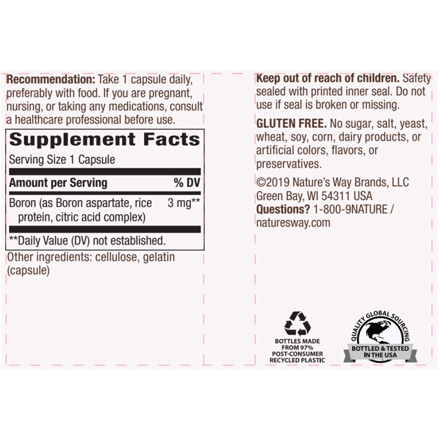 Boron Complex 3 mg 100 caps