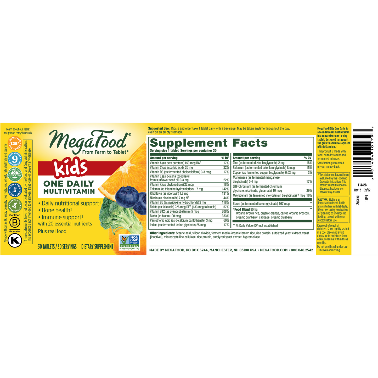 Kids One Daily 30 tabs