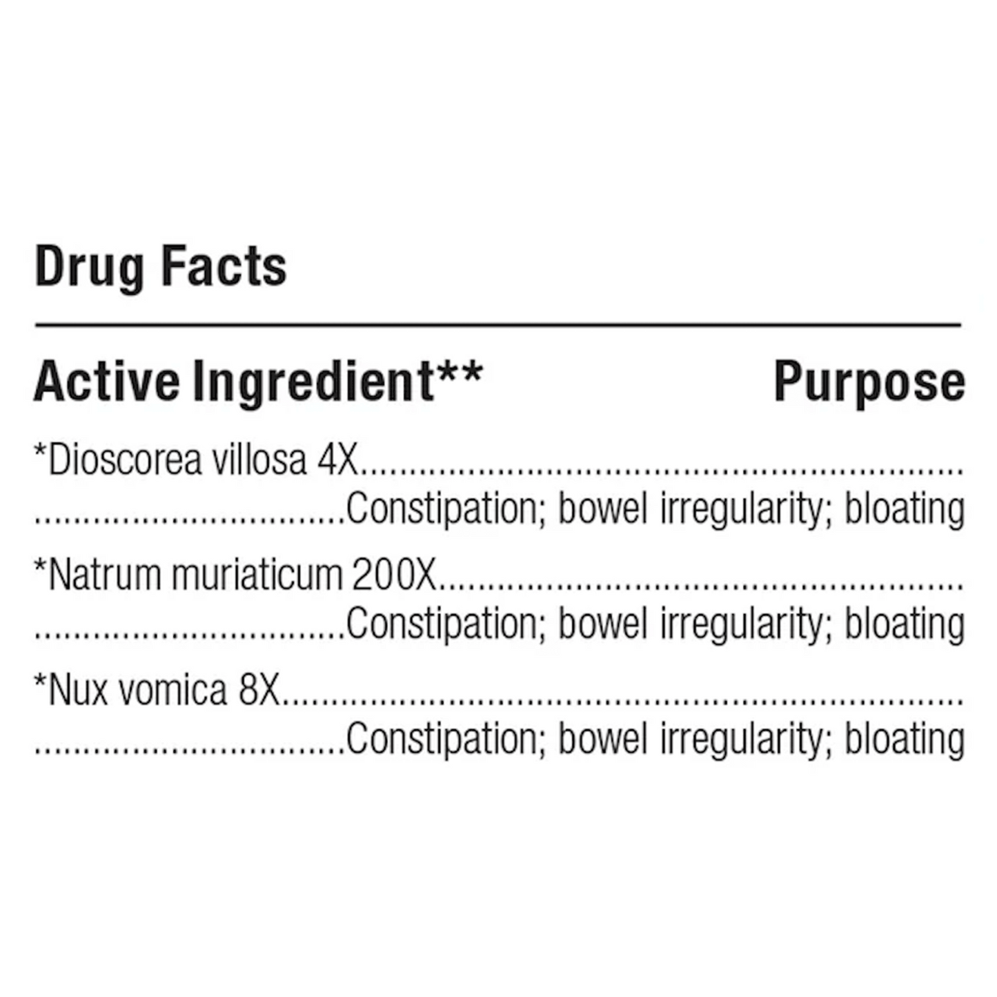 Constipation 100 tabs