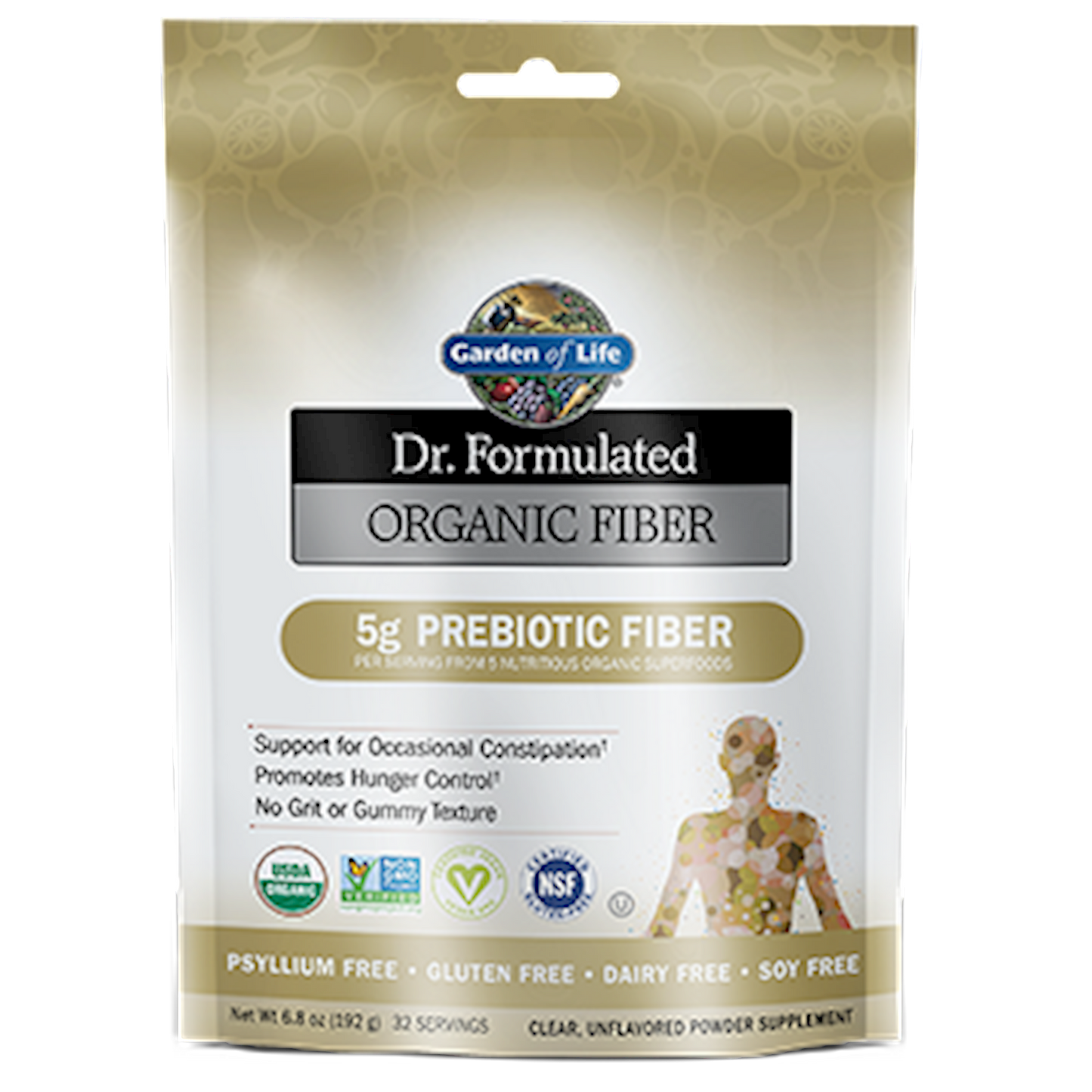 Dr. Formulated Organic Fiber Unfl 6.8 oz