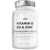 Vitamin D, K2 & Zinc 60 vegcaps