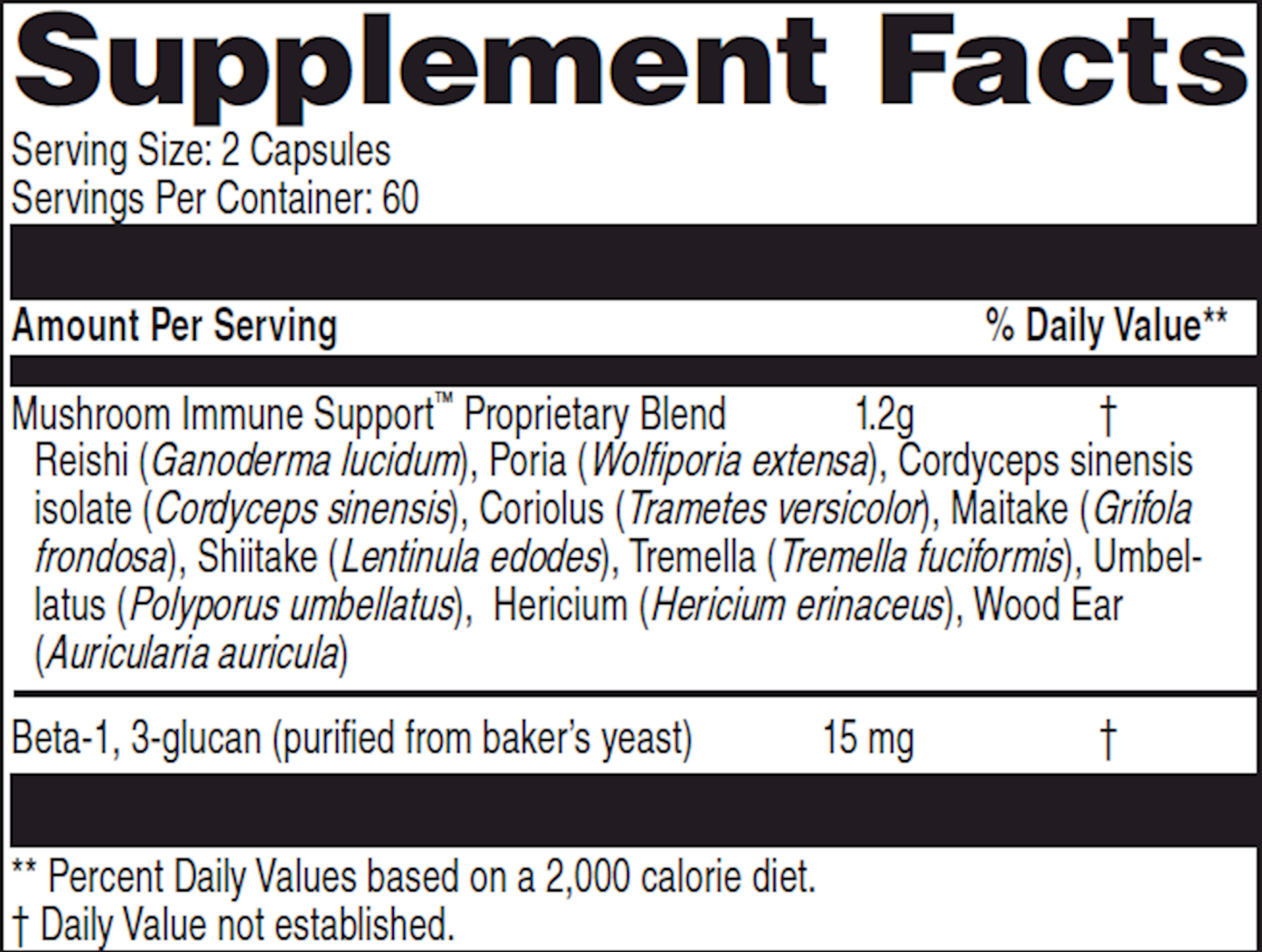 Mycoceutics® Total Body Support 120 cap