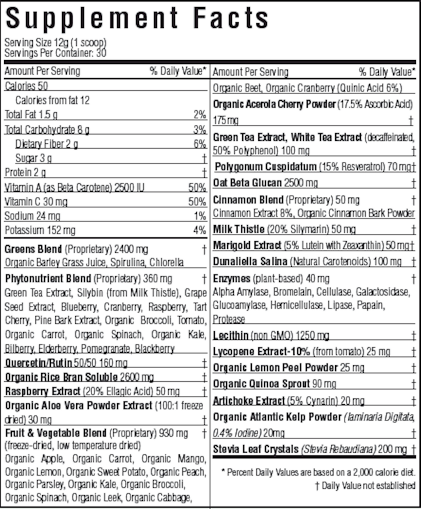 Nanogreens10 Strawberry 12.7 oz