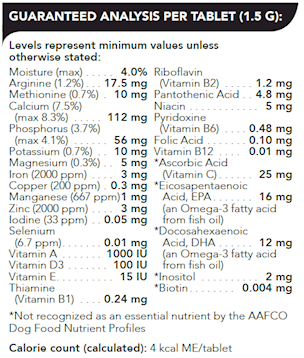 Canine Plus Senior Multi 60 tabs