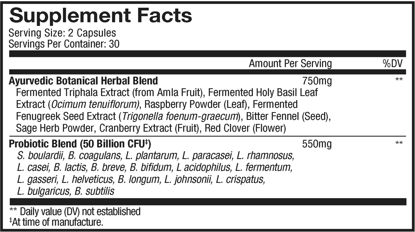 Women's SBO Probiotic 60 caps