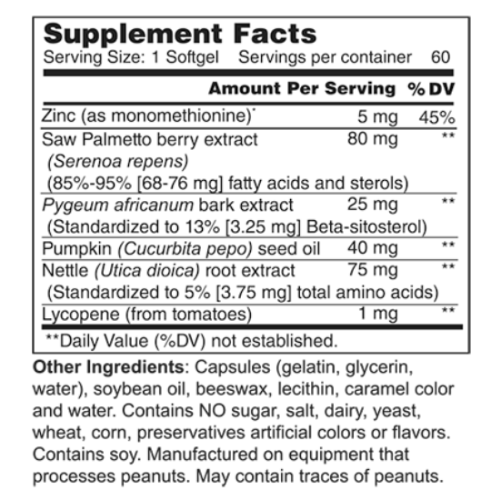 Prostate Health Support (10126)