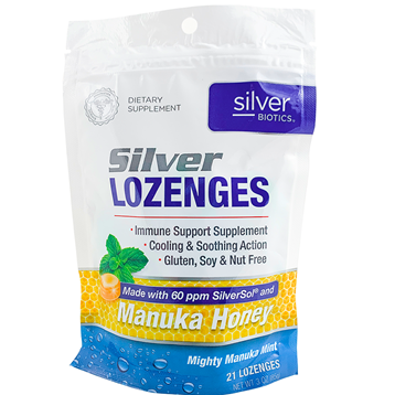 Silver Biotics Lozenges Manuka 21 loz