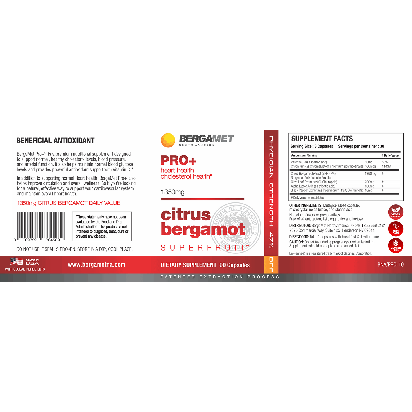 BergaMet Pro+ 90 caps