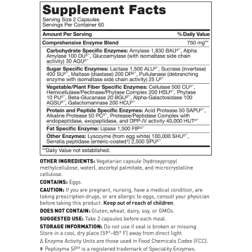Complete Enzymes 120 caps