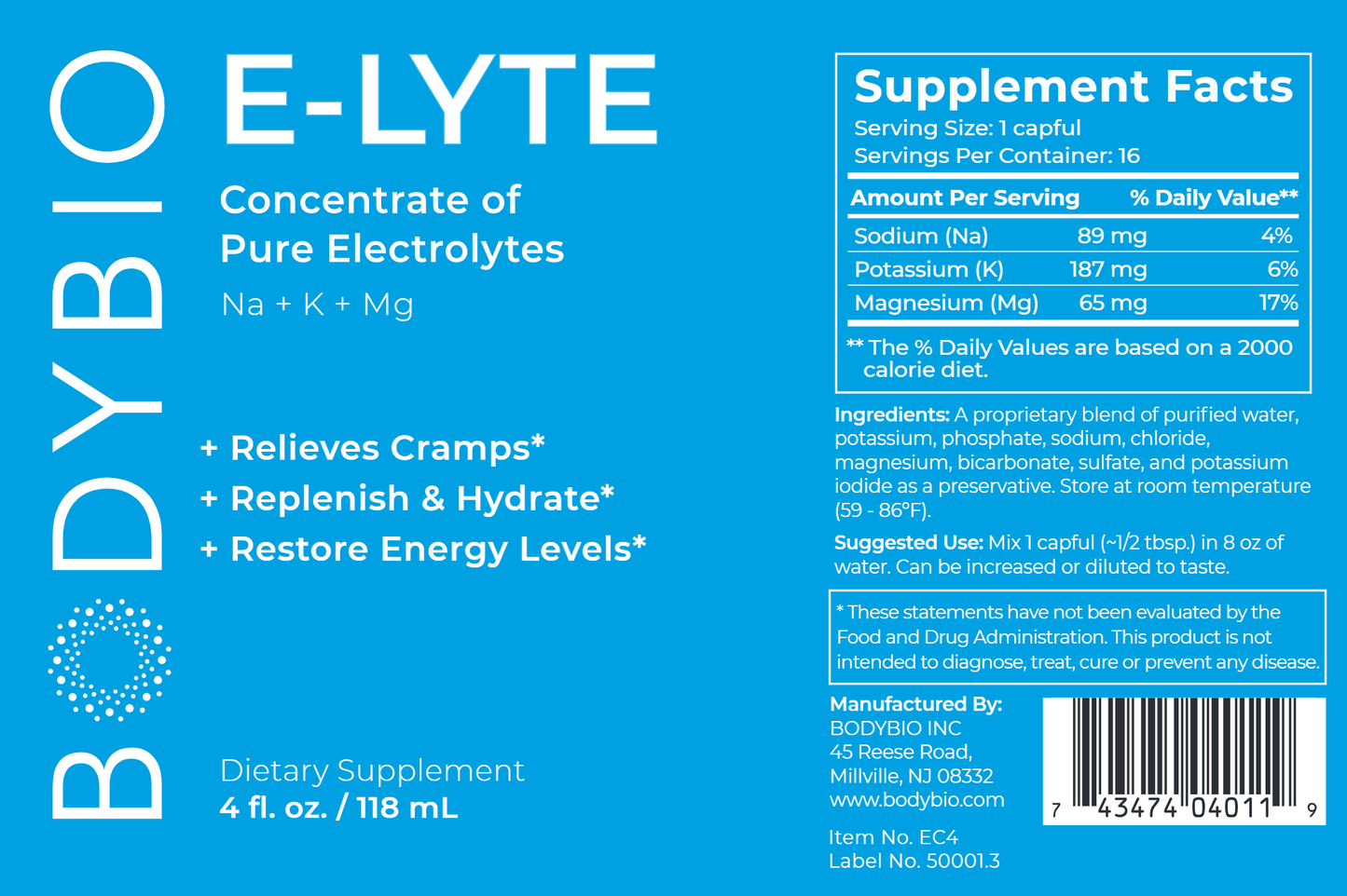 E-Lyte 4 oz
