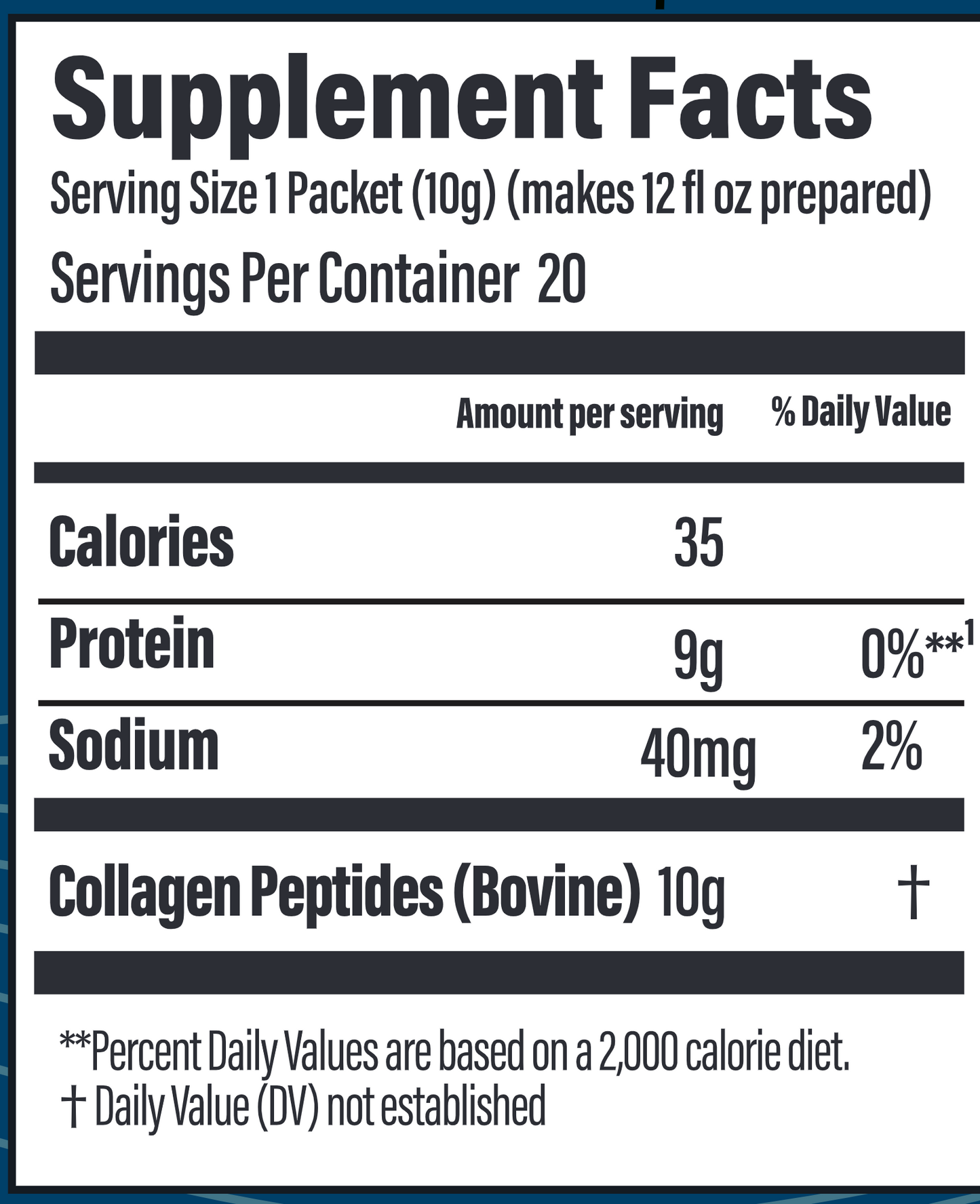 Collagen Protein Packet (Box of 20)