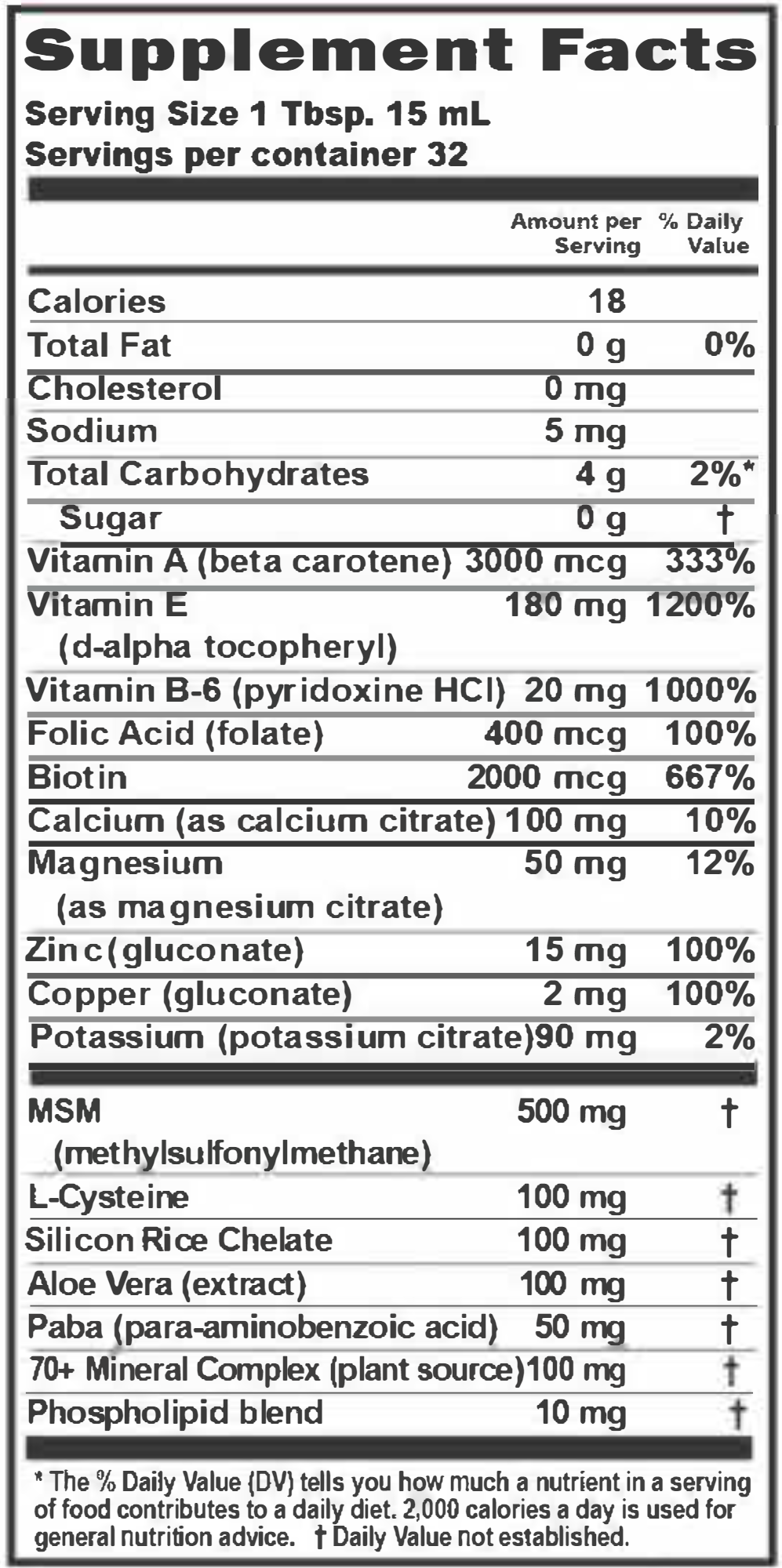 Hair Skin & Nails 16.54 fl oz