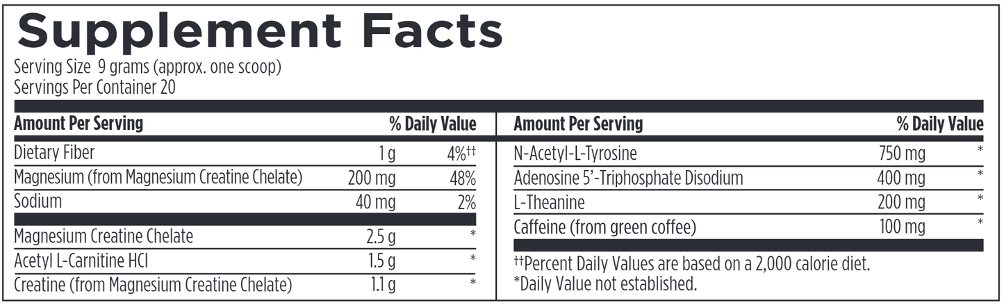 Workout Complex 6.3 oz