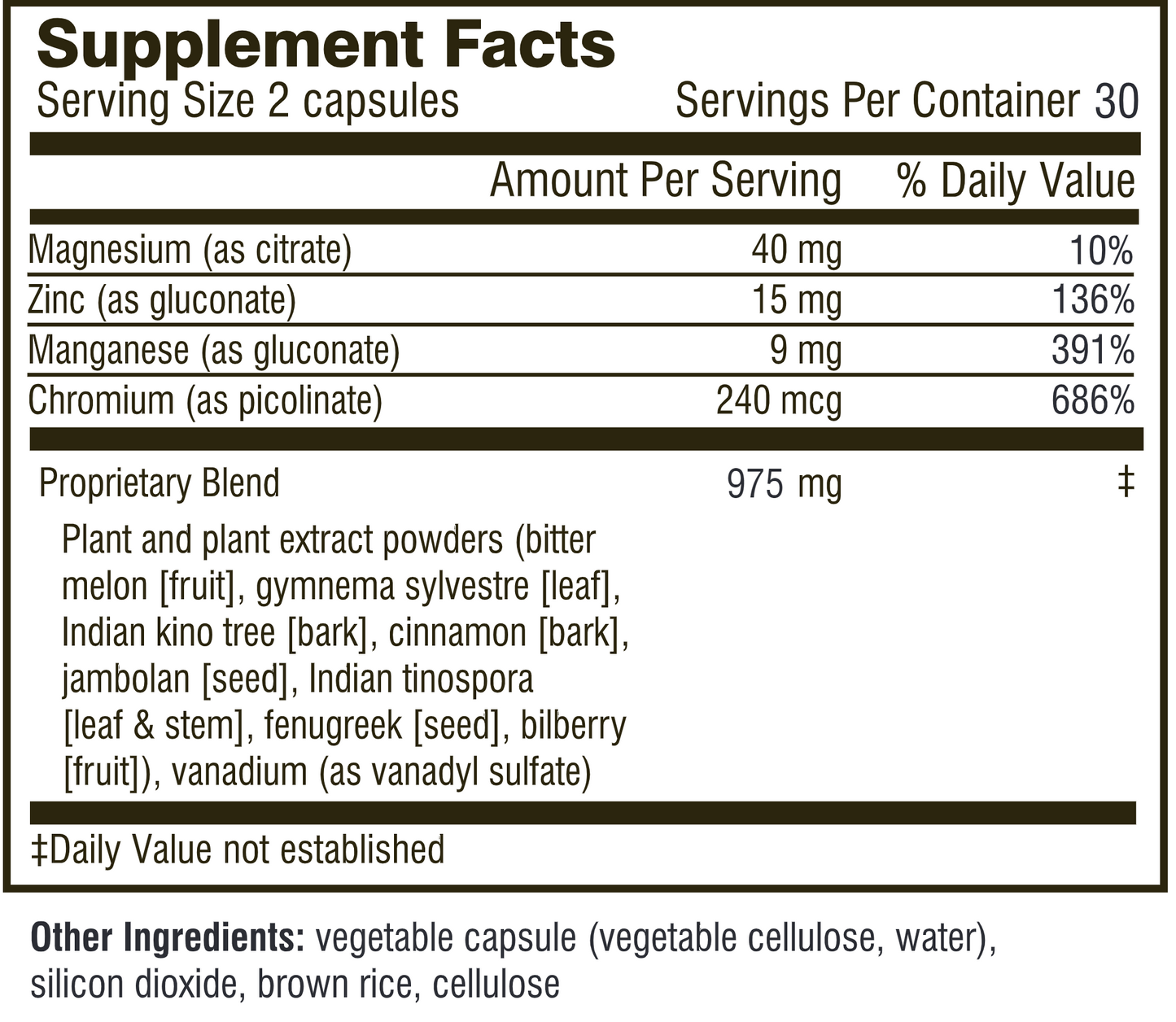 Good Sugar 60 Capsules