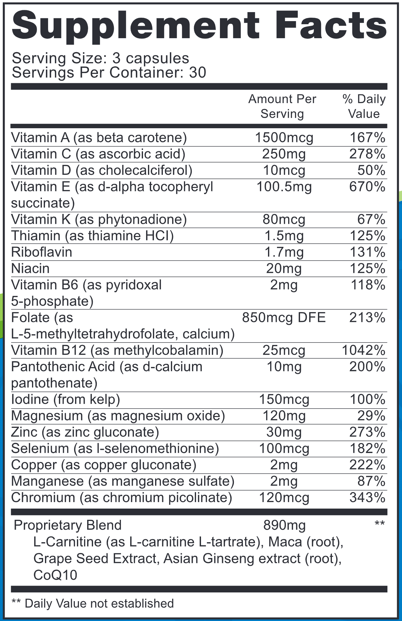 FertilAid for Men 90 caps