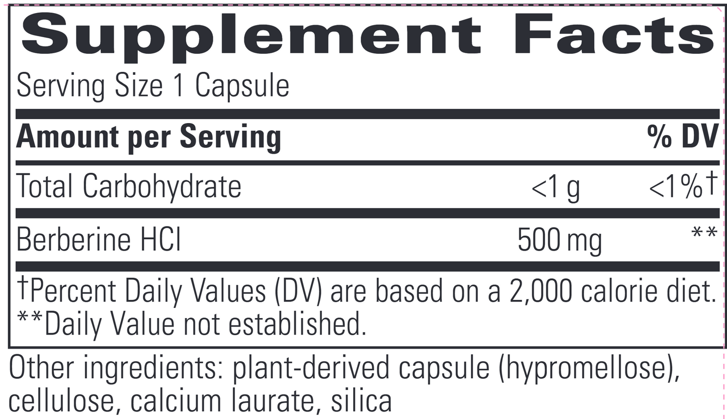 Berberine 60 vegcaps