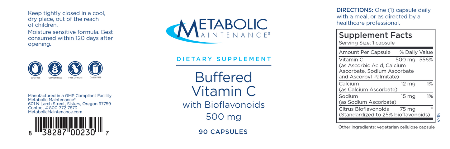 Buffered Vitamin C 500 mg 90c