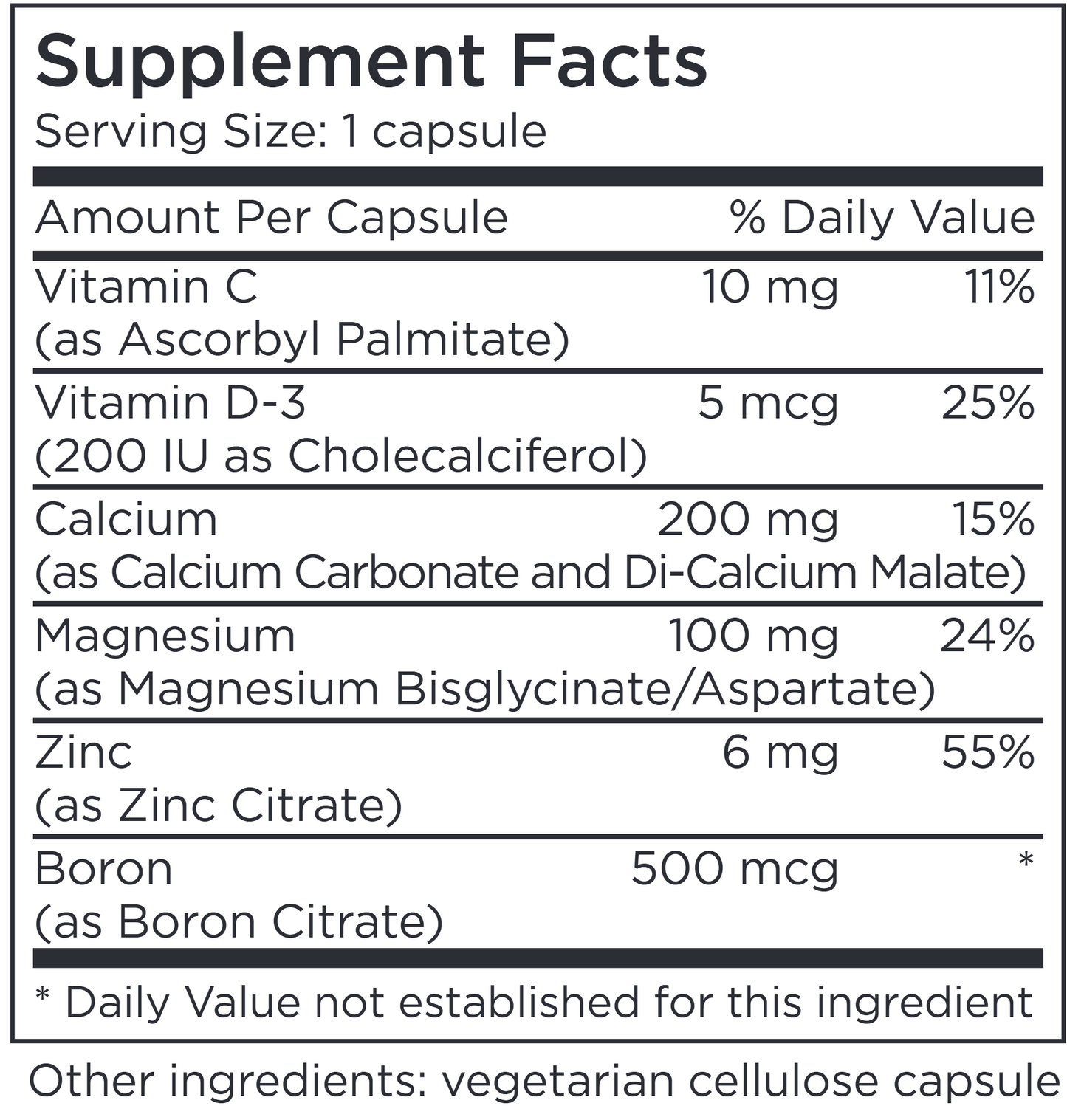 Cal/Mag/Zinc Complex w/Vitamin D 240cap