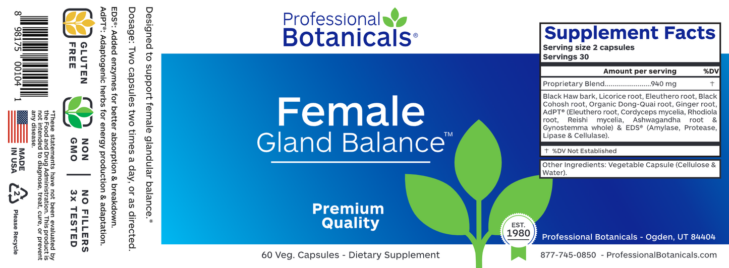 FemaleGland Balance 60 caps