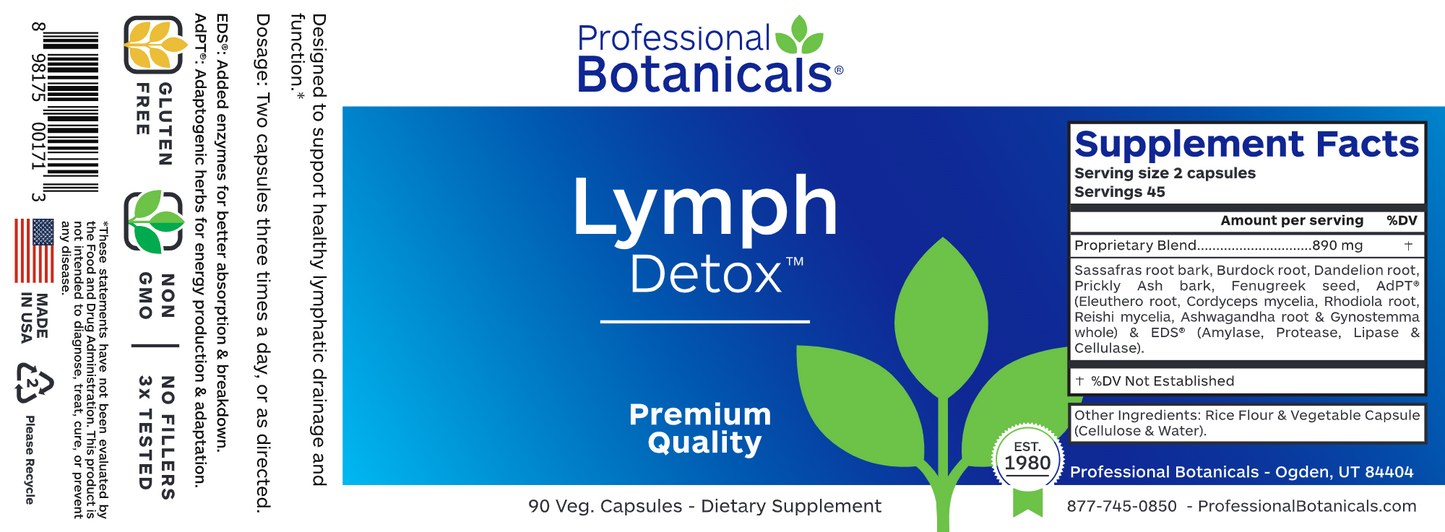 Lymph Detox 90 caps