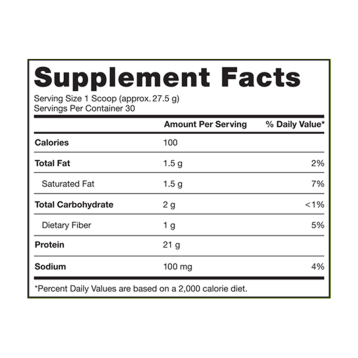 Paleo Protein Vanilla Bean 30 serv