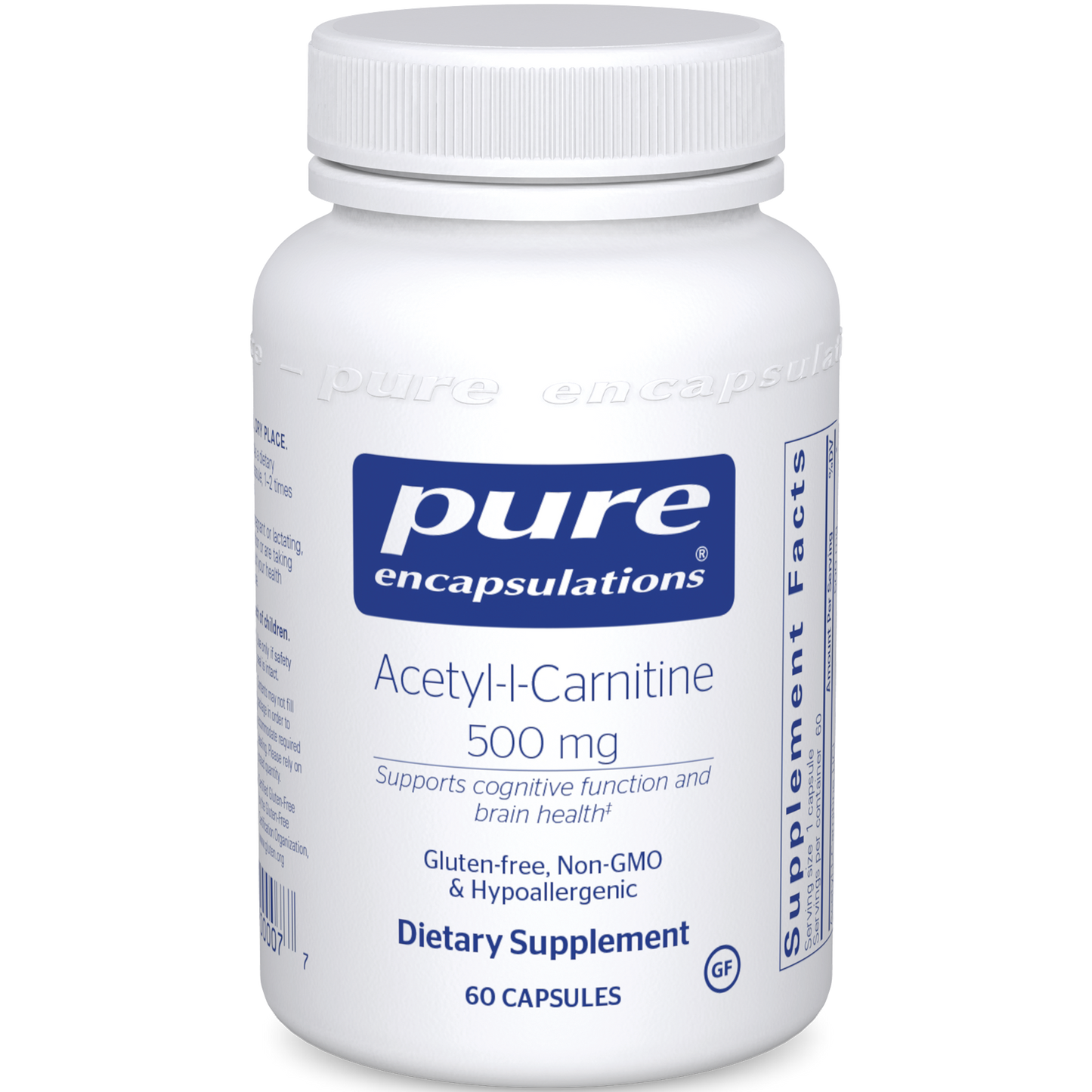 Acetyl-L-Carnitine 500 mg 60 vcaps