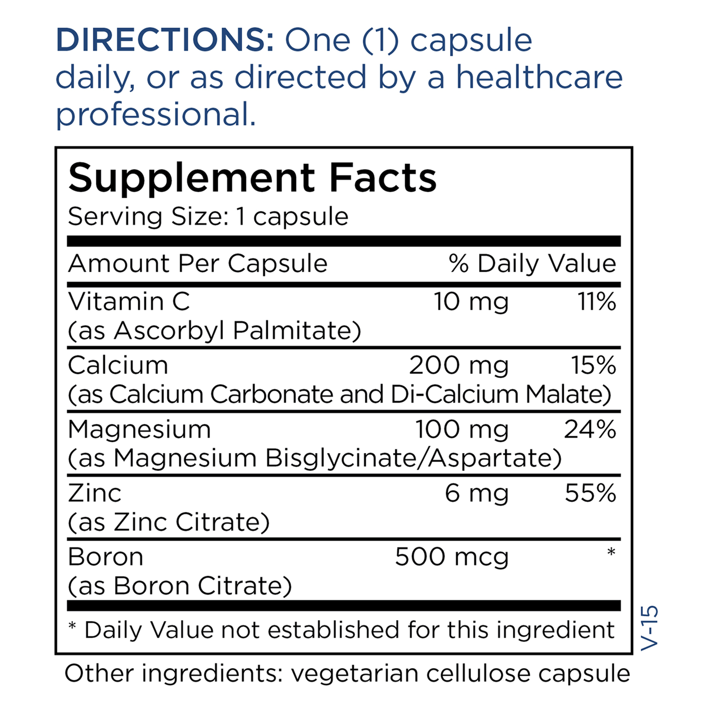 Cal/Mag/Zinc Complex 240 caps