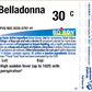 Belladonna 30C 80 plts