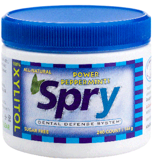 Spry Xylitol Mints Peppermint 240 ct