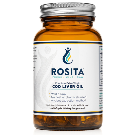 Rosita Extra Virgin Cod Liver Oil 90 Softgels