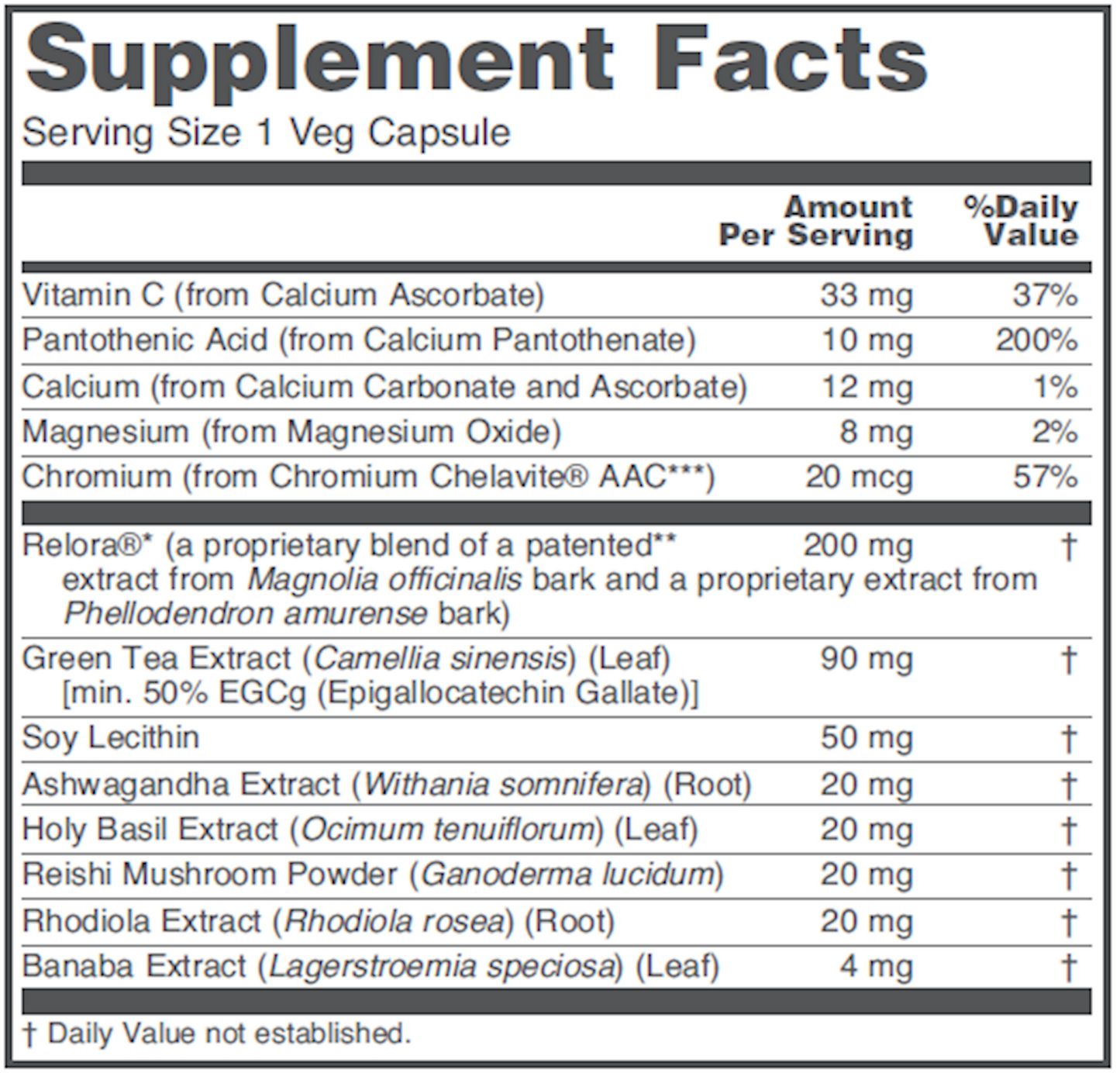 Adrenal Cortisol Support™ 90 vegcaps