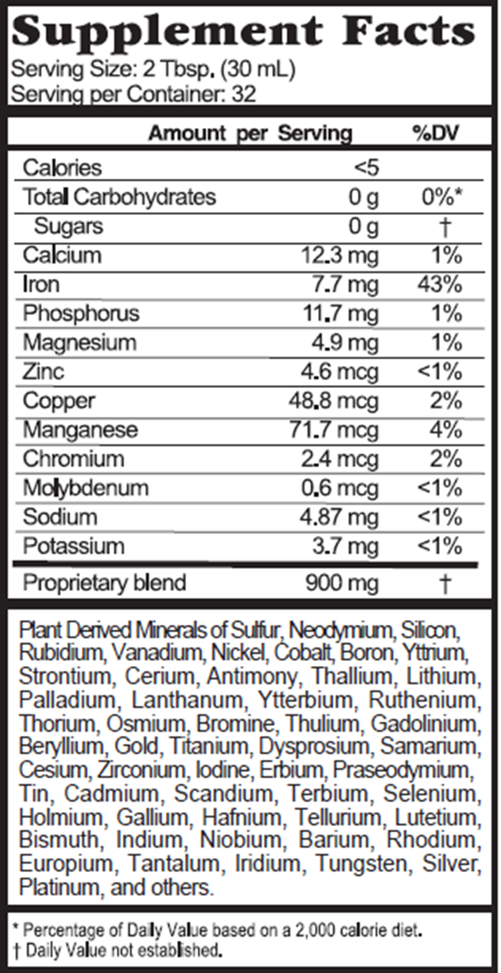 Pure Minerals 32 fl oz