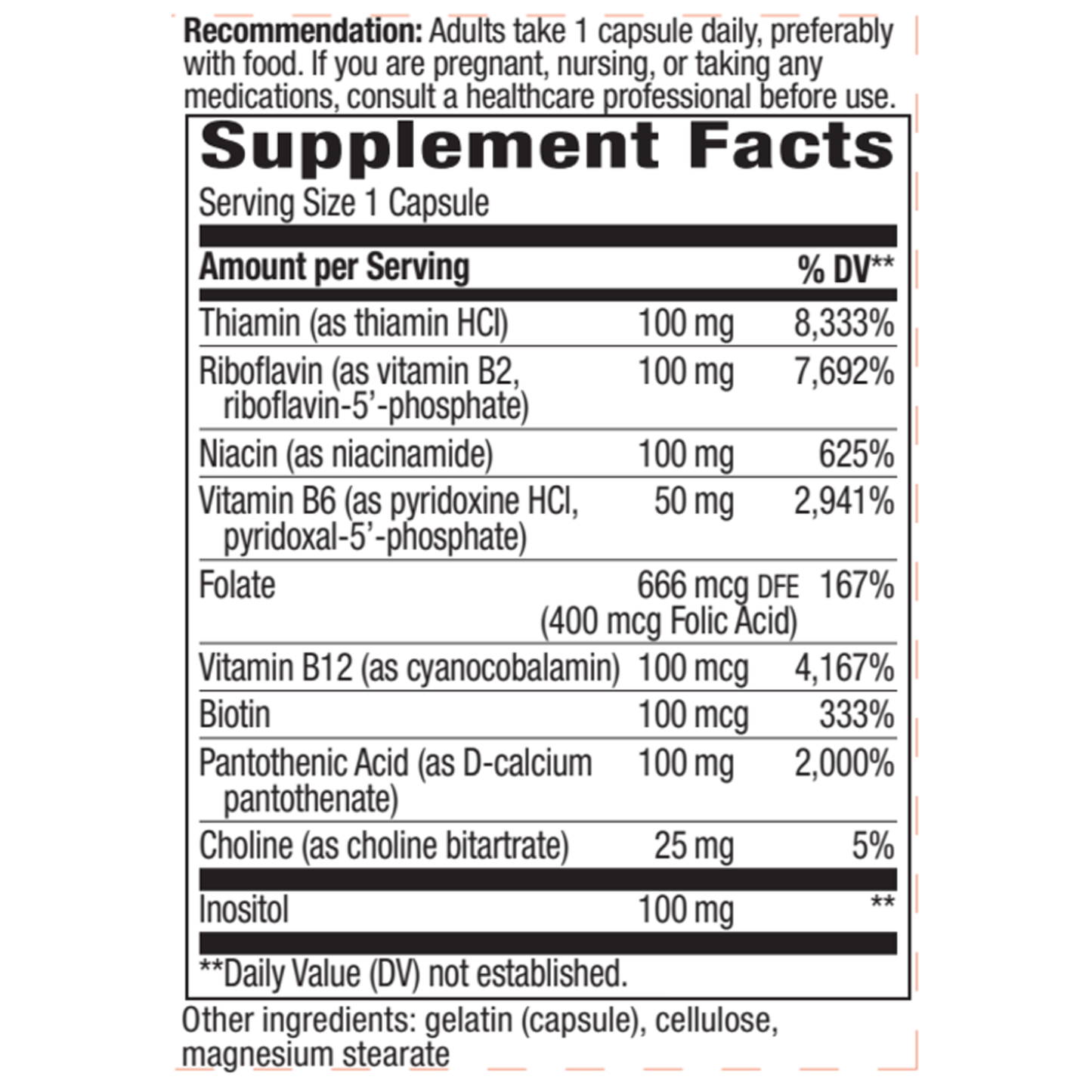 B-100 Complex 60 capsules