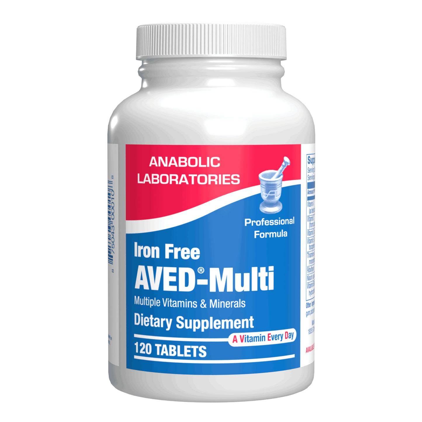 AVED-Multi Iron Free 120 tabs