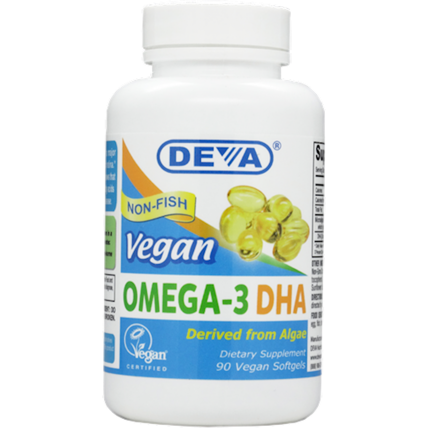 Vegan Omega-3 DHA 200 mg 90 softgels