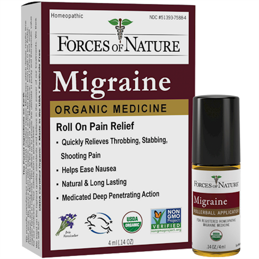 Migraine Pain Organic .14 fl oz