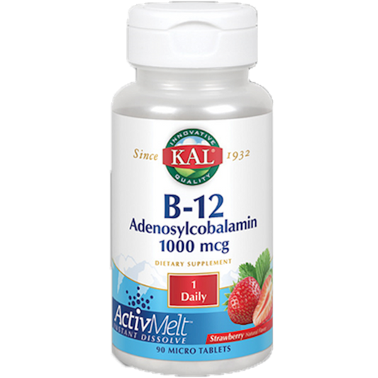 B12 Adenos 1,000 mcg Straw 90 tabs