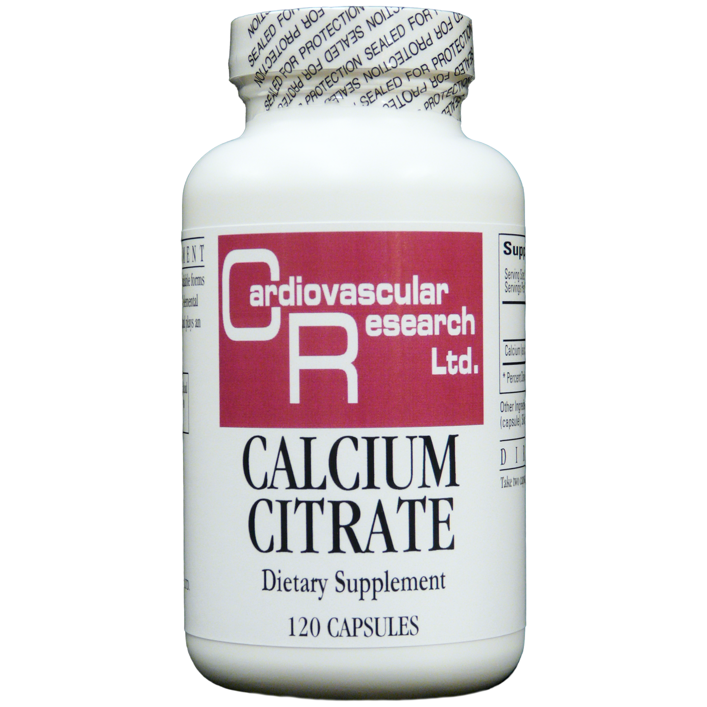 Calcium Citrate 165 mg 120 caps