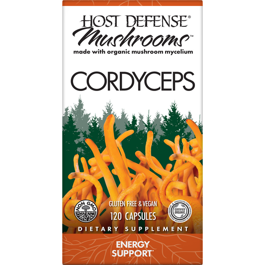 Cordyceps capsules 120 vegcaps