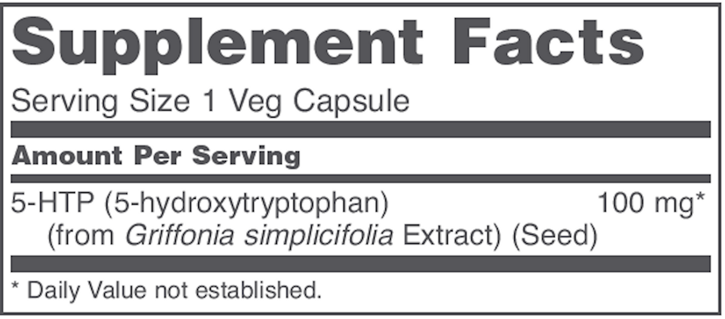 5-HTP 100 mg 90 vegcaps