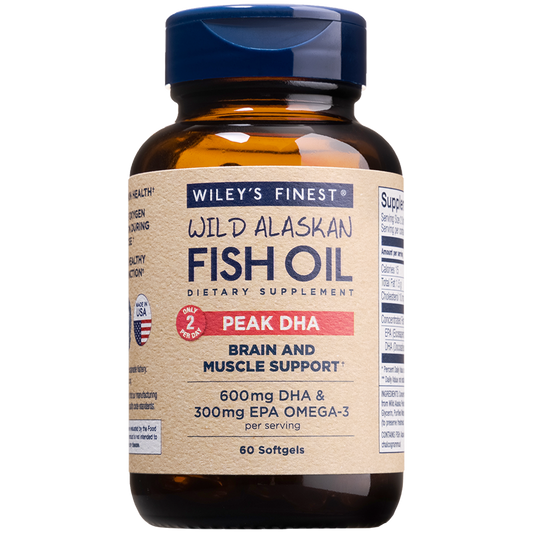 Wild Alaskan Fish Oil - Peak DHA 60 ct