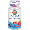 D3 & K2 ActivMelt Raspberry 60 tabs