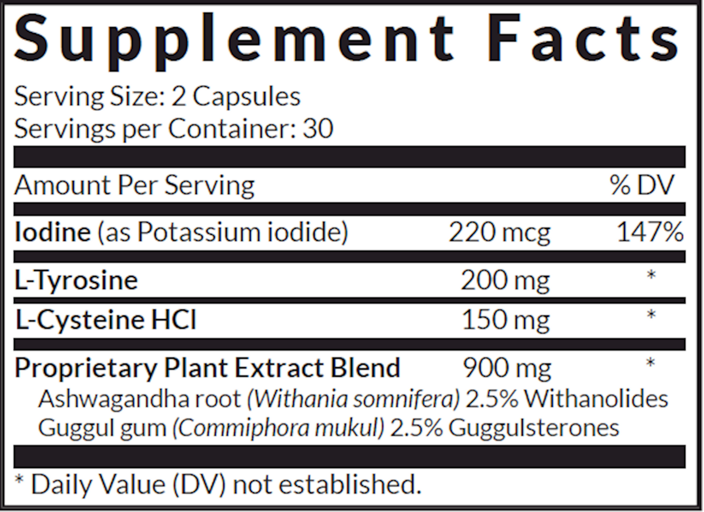 Thyro-Dyne 60 Capsules