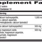 Calcium Magnesium Complx 180 tabs