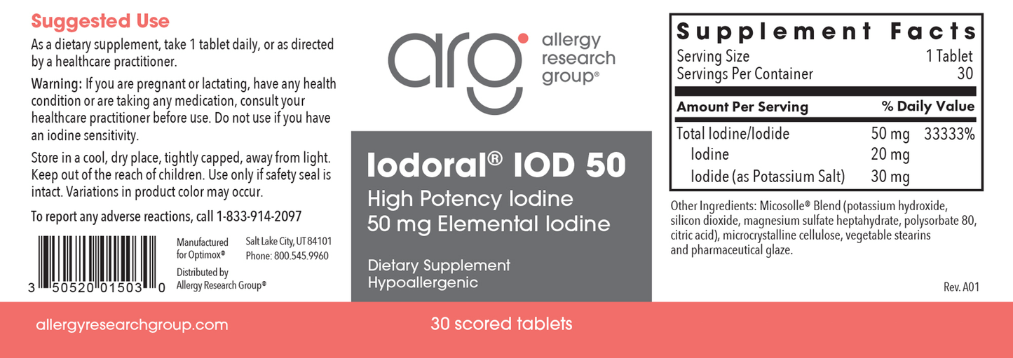 Iodoral® 50 mg 30 tabs