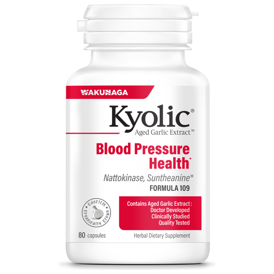 Kyolic Blood Pressure Form 109 80 caps