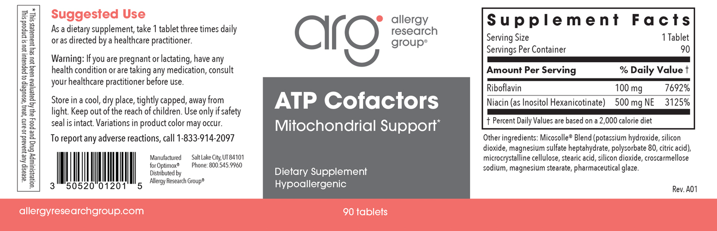 ATP Cofactor 90 tablets