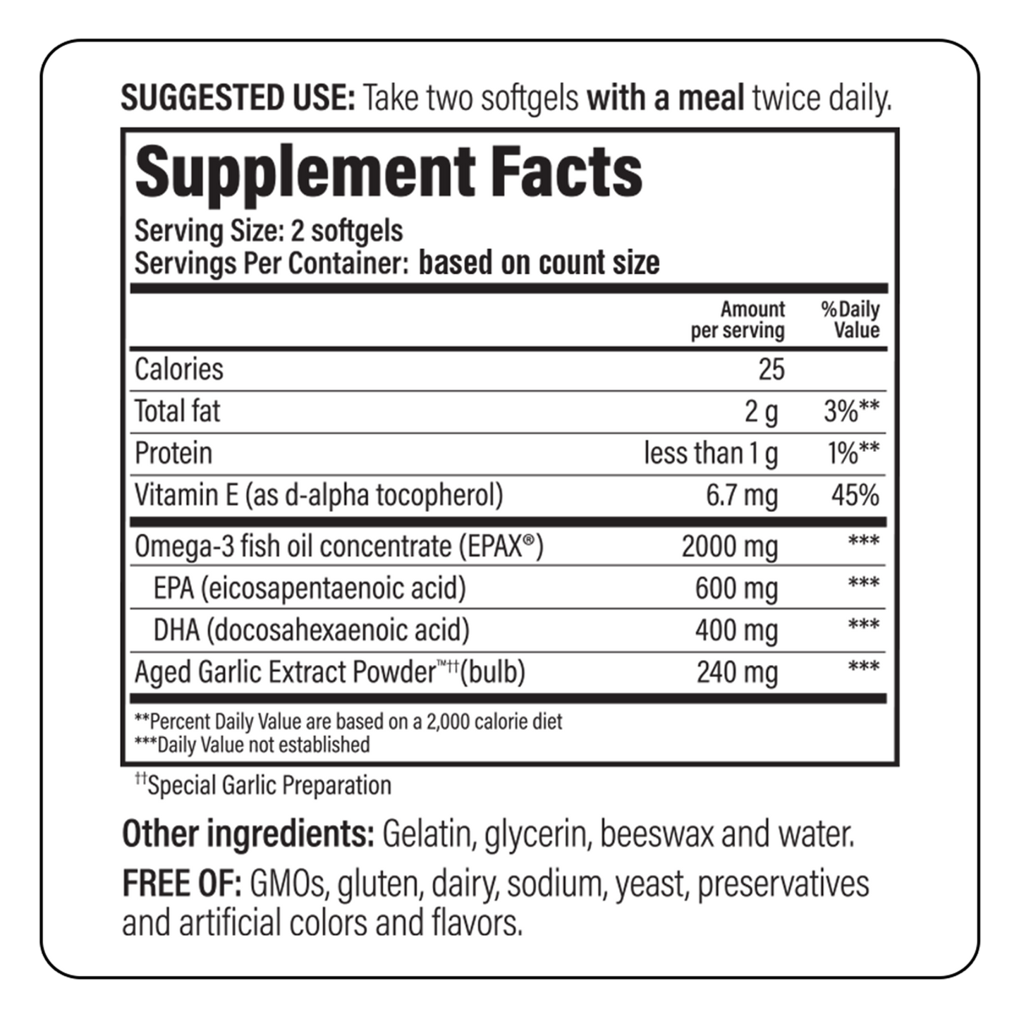 Kyolic Cholesterol & Circula 180 softgel