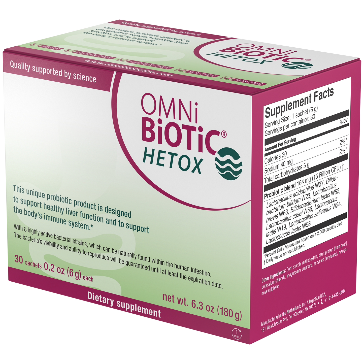 Omni Biotic Hetox 30 sachets